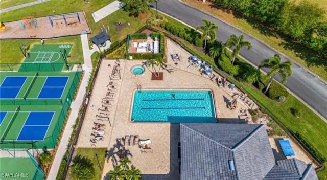 2232 Carnaby Ct, Lehigh Acres, FL 33973 - bird's eye view