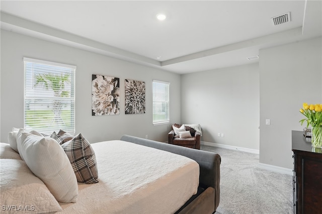 16420 Settlers Way, Punta Gorda, FL 33982 - bedroom featuring light colored carpet, multiple windows, and recessed lighting