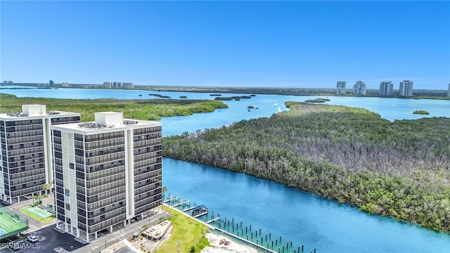 26235 Hickory Blvd Unit 9A, Bonita Springs, FL 34134 - water view with nearby urban area