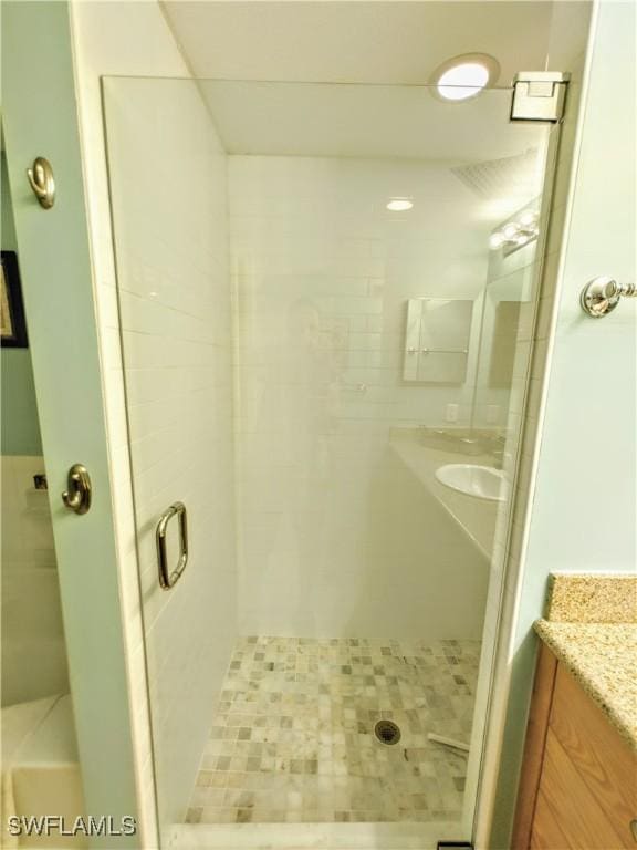 1776 Concordia Lake Cir Unit 2902, Cape Coral, FL 33909 - full bath featuring vanity and a shower stall