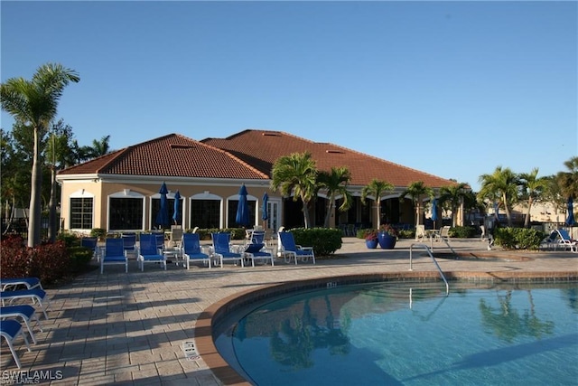 1776 Concordia Lake Cir Unit 2902, Cape Coral, FL 33909 - community pool with a patio