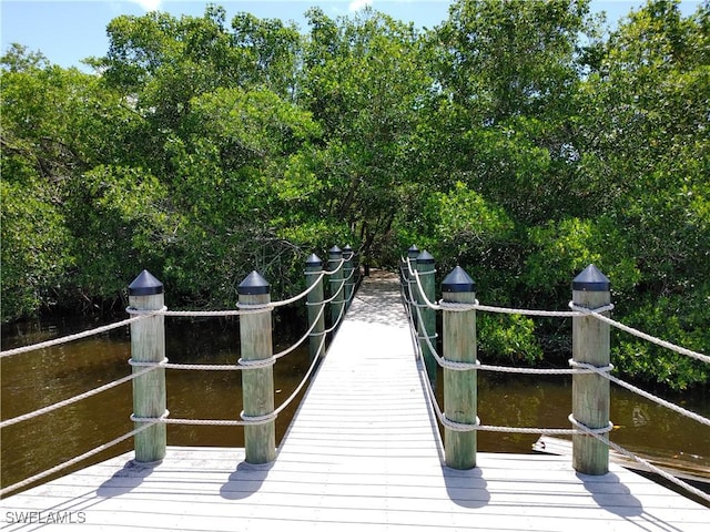 17091 Laurelin Ct, North Fort Myers, FL 33917 - dock area with a water view