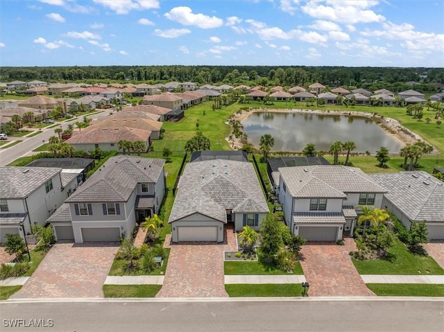 16176 Rosemallow Ln, Alva, FL 33920 - aerial view of residential area with a large body of water