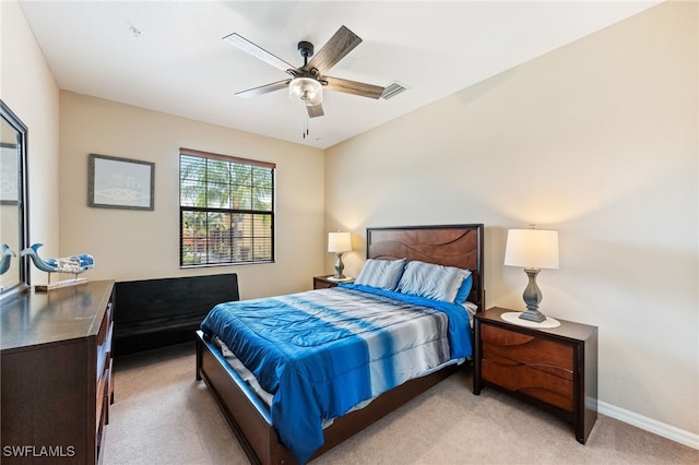 9063 Capistrano St N Unit 4401, Naples, FL 34113 - carpeted bedroom featuring baseboards and ceiling fan