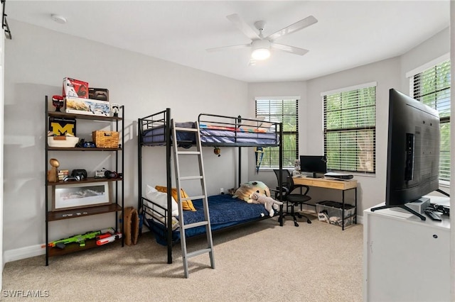 4119 Zelkova Ct, Naples, FL 34119 - bedroom featuring carpet and a desk