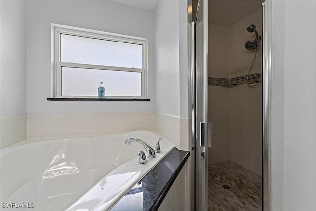 1429 Jabara Cir, Labelle, FL 33935 - bathroom with a shower stall and a bath