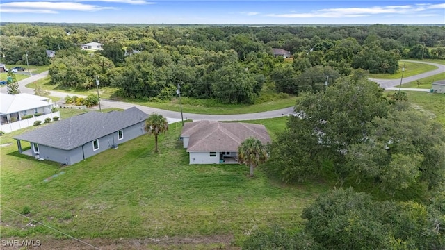 1429 Jabara Cir, Labelle, FL 33935 - view from above of property featuring a forest