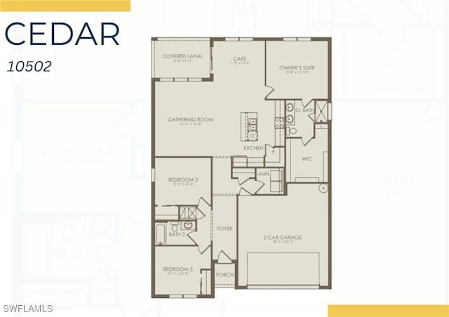 3740 Passion Vine Dr, Alva, FL 33920 - room layout