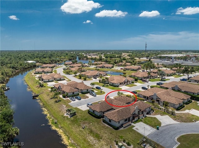 13100 S Mccall Rd Unit 112, Port Charlotte, FL 33981 - aerial perspective of suburban area with a large body of water