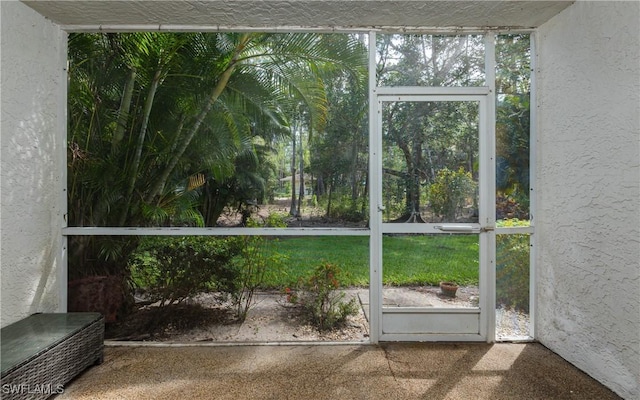 3451 County Barn Rd Unit G103, Naples, FL 34112 - view of unfurnished sunroom