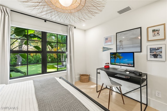 7658 Ponte Verde Way, Naples, FL 34109 - bedroom with a desk and recessed lighting
