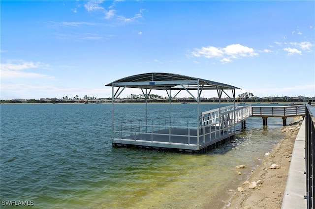 17467 Caravita Ln, Fort Myers, FL 33913 - dock area with a water view