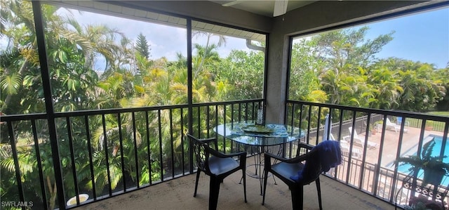 4213 SE 19th Ave Unit 208, Cape Coral, FL 33904 - view of sunroom