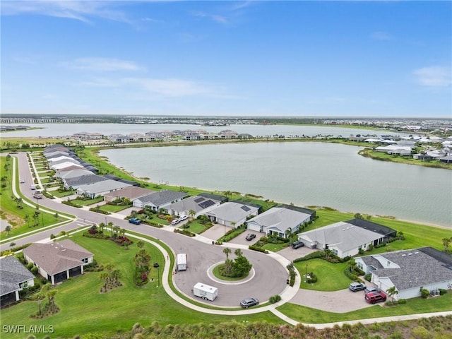 42274 Waterfront Way, Punta Gorda, FL 33982 - aerial perspective of suburban area with a large body of water
