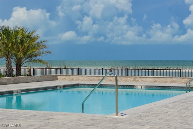 7000 Estero Blvd Unit 205, Fort Myers Beach, FL 33931 - community pool with a water view