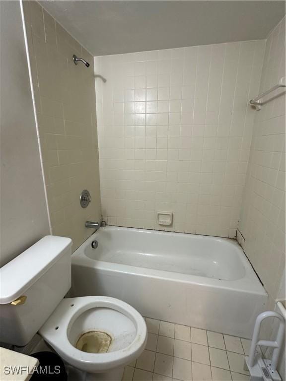 1224 Commonwealth Cir Unit N-203, Naples, FL 34116 - full bathroom with tile patterned flooring and bathtub / shower combination