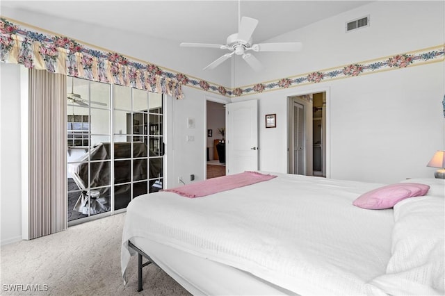 17770 Pineapple Palm Ct, North Fort Myers, FL 33917 - bedroom featuring carpet floors and a ceiling fan