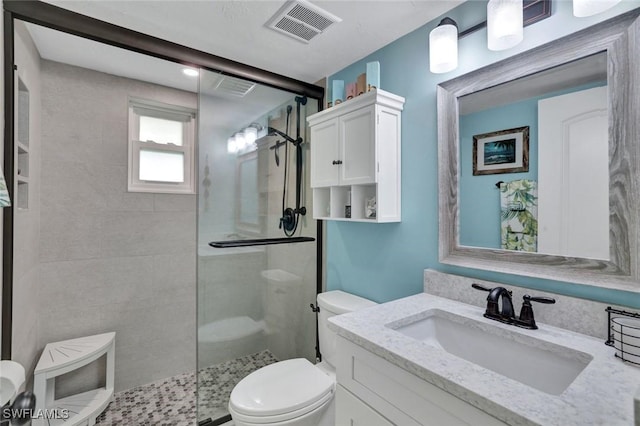 61 Greenbrier St Unit 7-207, Marco Island, FL 34145 - full bathroom featuring walk in shower and vanity