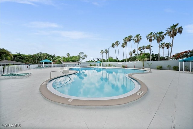 4251 Island Cir Unit 3, Fort Myers, FL 33919 - community pool featuring a patio area