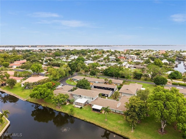 4251 Island Cir Unit 3, Fort Myers, FL 33919 - aerial perspective of suburban area featuring a large body of water