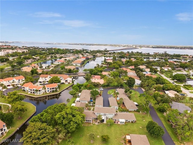 4251 Island Cir Unit 3, Fort Myers, FL 33919 - aerial perspective of suburban area with a nearby body of water
