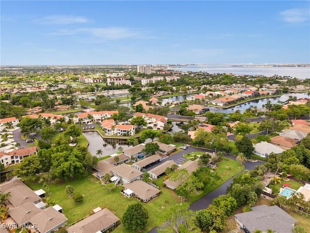 4251 Island Cir Unit 3, Fort Myers, FL 33919 - aerial view of property's location featuring a nearby body of water and nearby suburban area