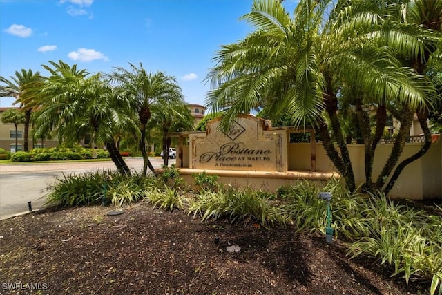 12970 Positano Cir Unit 301, Naples, FL 34105 - view of community sign