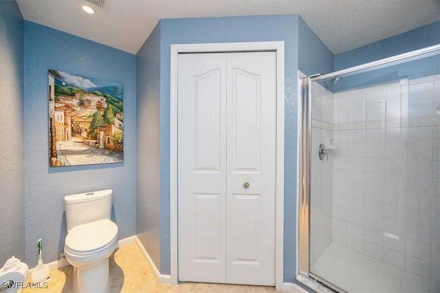 12970 Positano Cir Unit 301, Naples, FL 34105 - full bath featuring a shower stall and a closet