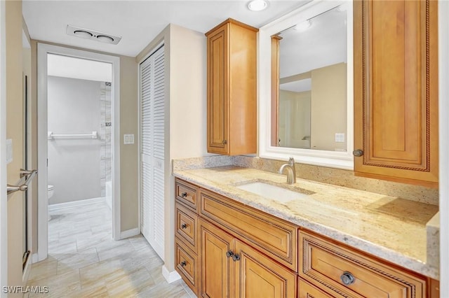 4210 SE 20th Pl Unit C2, Cape Coral, FL 33904 - full bath with vanity and a closet