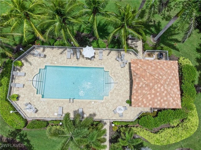 13221 Sherburne Cir Unit 601, Bonita Springs, FL 34135 - view of subject property with a pool area