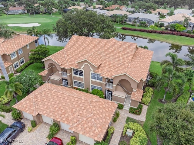 13221 Sherburne Cir Unit 601, Bonita Springs, FL 34135 - view from above of property with a large body of water