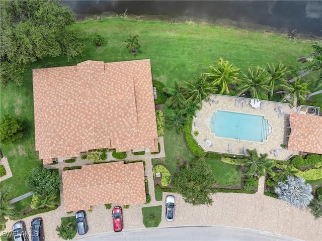 13221 Sherburne Cir Unit 601, Bonita Springs, FL 34135 - aerial view of a pool area