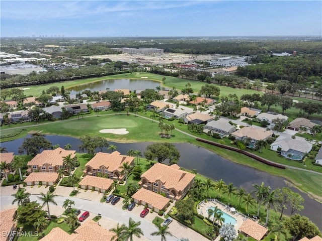 13221 Sherburne Cir Unit 601, Bonita Springs, FL 34135 - aerial view of property and surrounding area with nearby suburban area