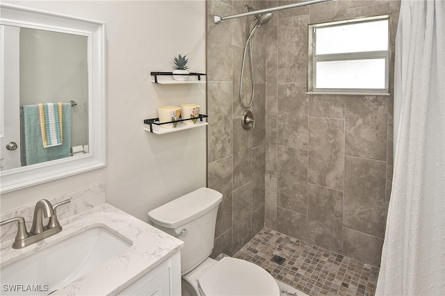 1721 Cascade Way N, Fort Myers, FL 33917 - bathroom with vanity and a tile shower