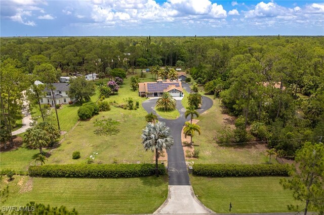 6011 Sea Grass Ln, Naples, FL 34116 - aerial view of a heavily wooded area