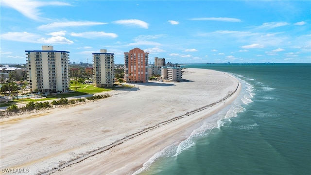 7360 Estero Blvd Unit Ph5, Fort Myers Beach, FL 33931 - bird's eye view of expansive beach