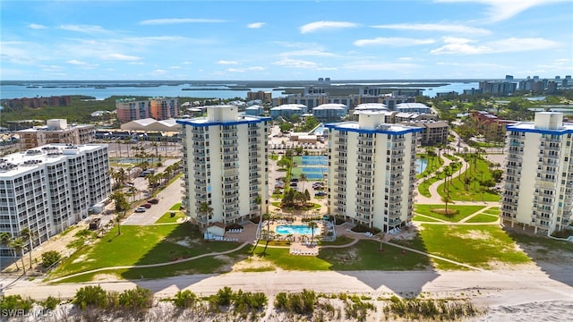 7360 Estero Blvd Unit Ph5, Fort Myers Beach, FL 33931 - view of urban area with a large body of water