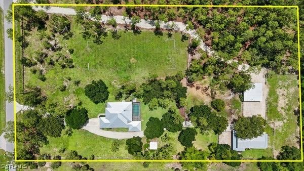 4740 5th Ave SW, Naples, FL 34119 - view of property location featuring property parcel outlined