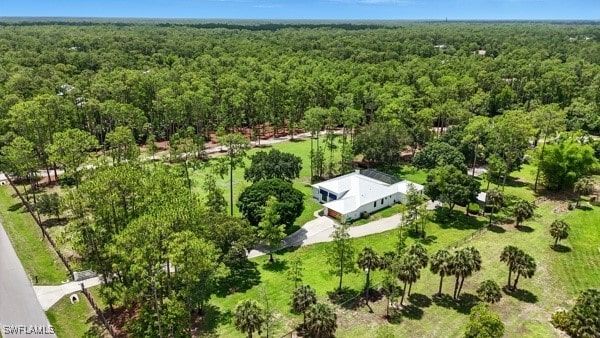 4740 5th Ave SW, Naples, FL 34119 - bird's eye view of a heavily wooded area