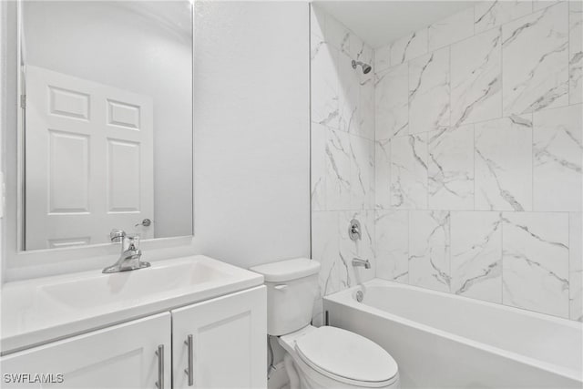 311 Long Ave S, Lehigh Acres, FL 33974 - full bathroom with vanity and  shower combination