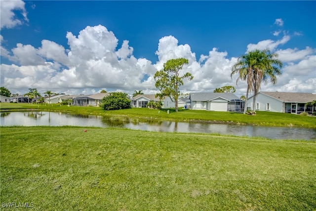 17791 Pineapple Palm Ct, North Fort Myers, FL 33917 - water view with nearby suburban area