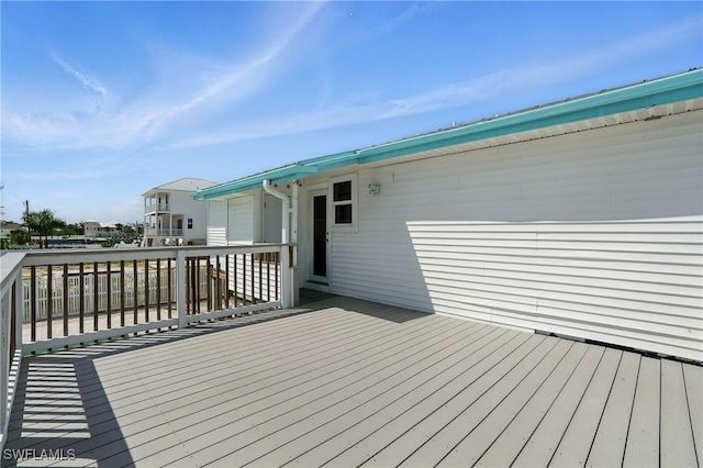 5557 Estero Blvd, Fort Myers Beach, FL 33931 - view of wooden terrace