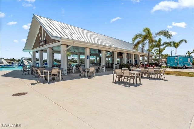 8959 Cascade Price Cir, North Fort Myers, FL 33917 - view of property's community with a gazebo and a pool