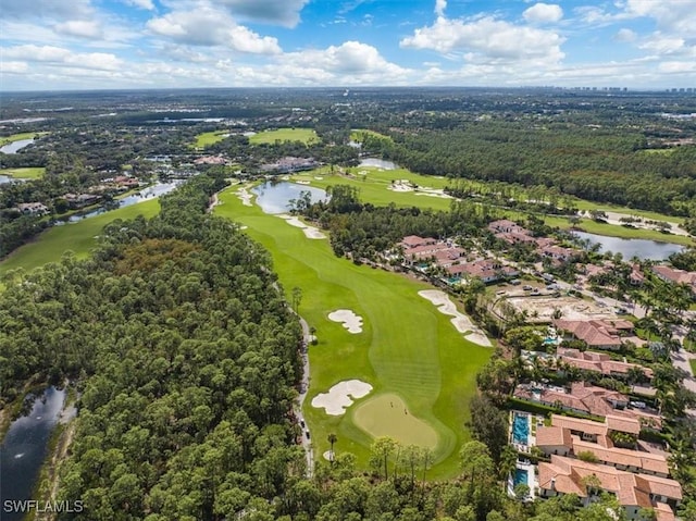 29120 Brendisi Way Unit 102, Naples, FL 34110 - aerial view of residential area with a golf course and a nearby body of water