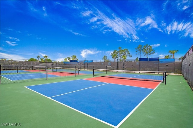 15898 Sugar Hill Dr, Punta Gorda, FL 33982 - view of tennis court with community basketball court