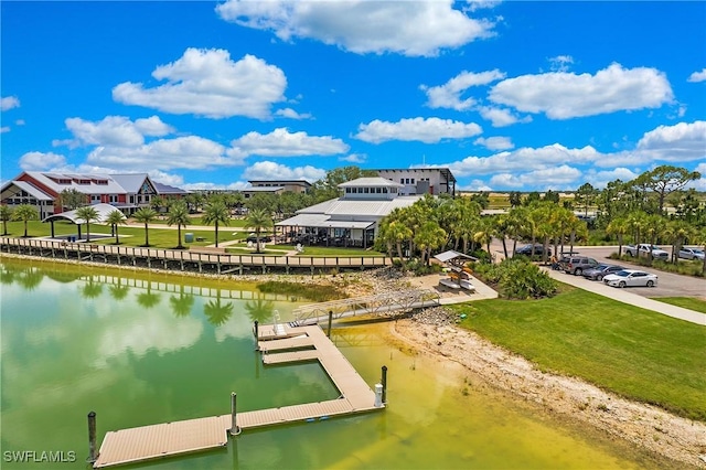 15898 Sugar Hill Dr, Punta Gorda, FL 33982 - dock area featuring a water view