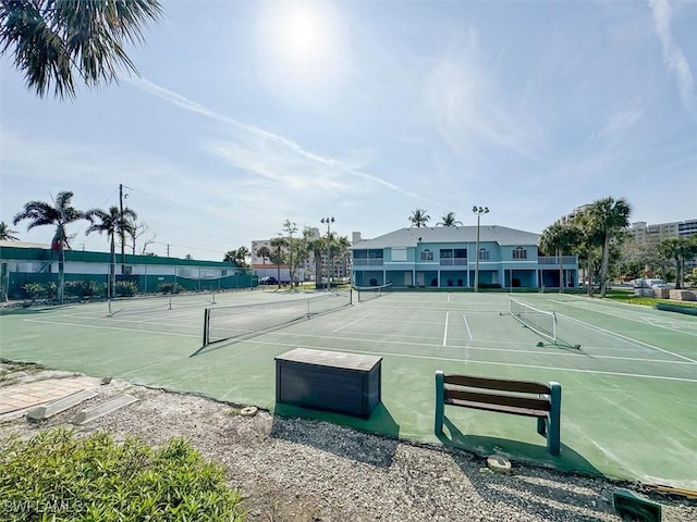 22724 Island Pines Way Unit 101, Fort Myers Beach, FL 33931 - view of tennis court