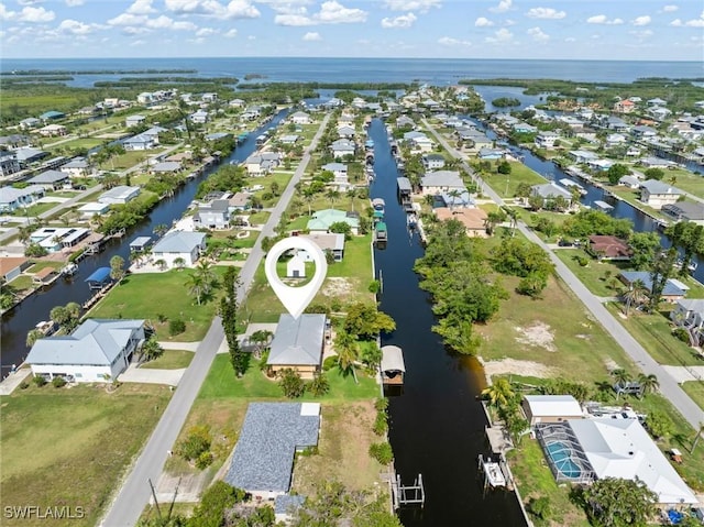 24398 Treasure Island Blvd, Punta Gorda, FL 33955 - aerial overview of property's location featuring nearby suburban area