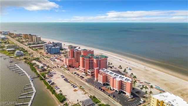 140 Estero Blvd Unit 2206, Fort Myers Beach, FL 33931 - aerial view of a nearby body of water and apartment complex / building