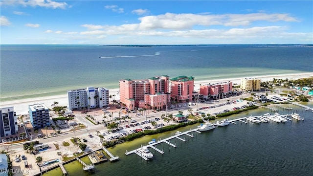 140 Estero Blvd Unit 2206, Fort Myers Beach, FL 33931 - drone / aerial view of a nearby body of water